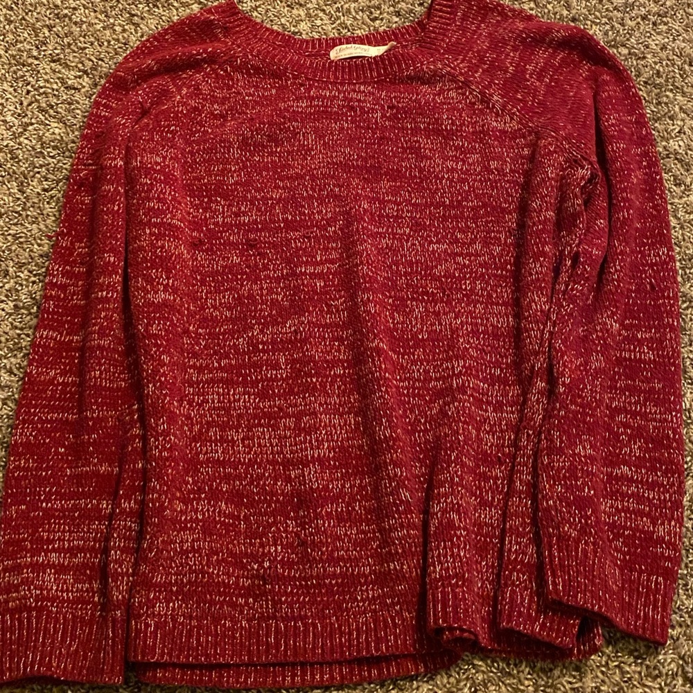 Faded Glory Maroon Sweater